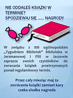 Zwróć książkę a otrzymasz nagrodę