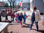 Najmłodsi czytelnicy w bibliotece