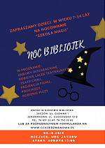 Noc Bibliotek - niezbędnik dla uczestników