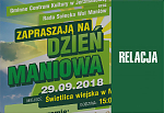 DZIEŃ MANIOWA 29.09.2018